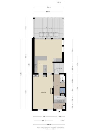 Floorplan - Keefheuvel 36, 5298 AK Liempde